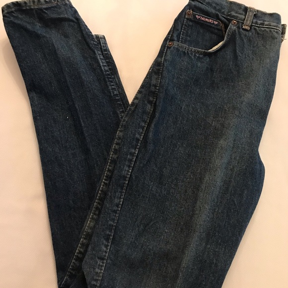 Vintage 1980's Falmers Womans Dark Wash Jeans - Picture 2 of 5